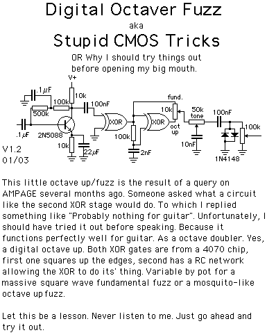 Tim Escobedo's Circuit Snippets