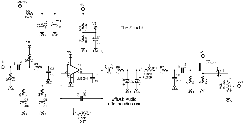 Rat clone schematic